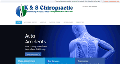 Desktop Screenshot of kandschiropractic.com